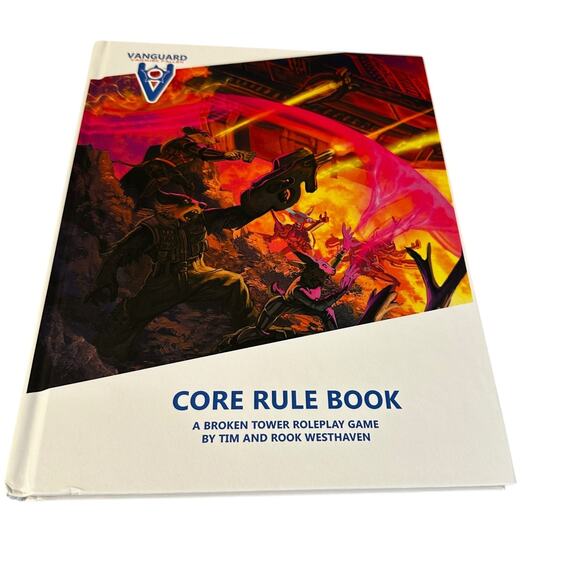 RPG Other - Vanguard Varmisk Fallen Core Rulebook Broken Tower RPGs Role Playing Game